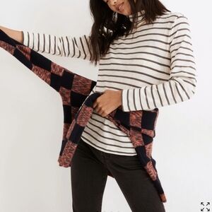 NWOT Madewell Whisper Cotton Turtleneck Sz XL